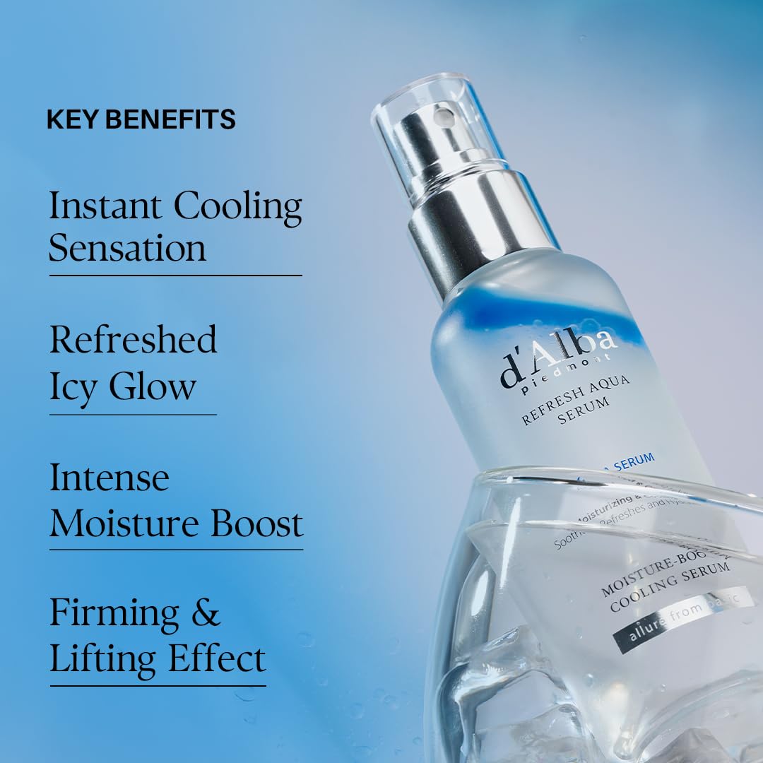 d'Alba White Truffle Refresh Aqua Serum 100ml | Cooling K-Beauty Mist