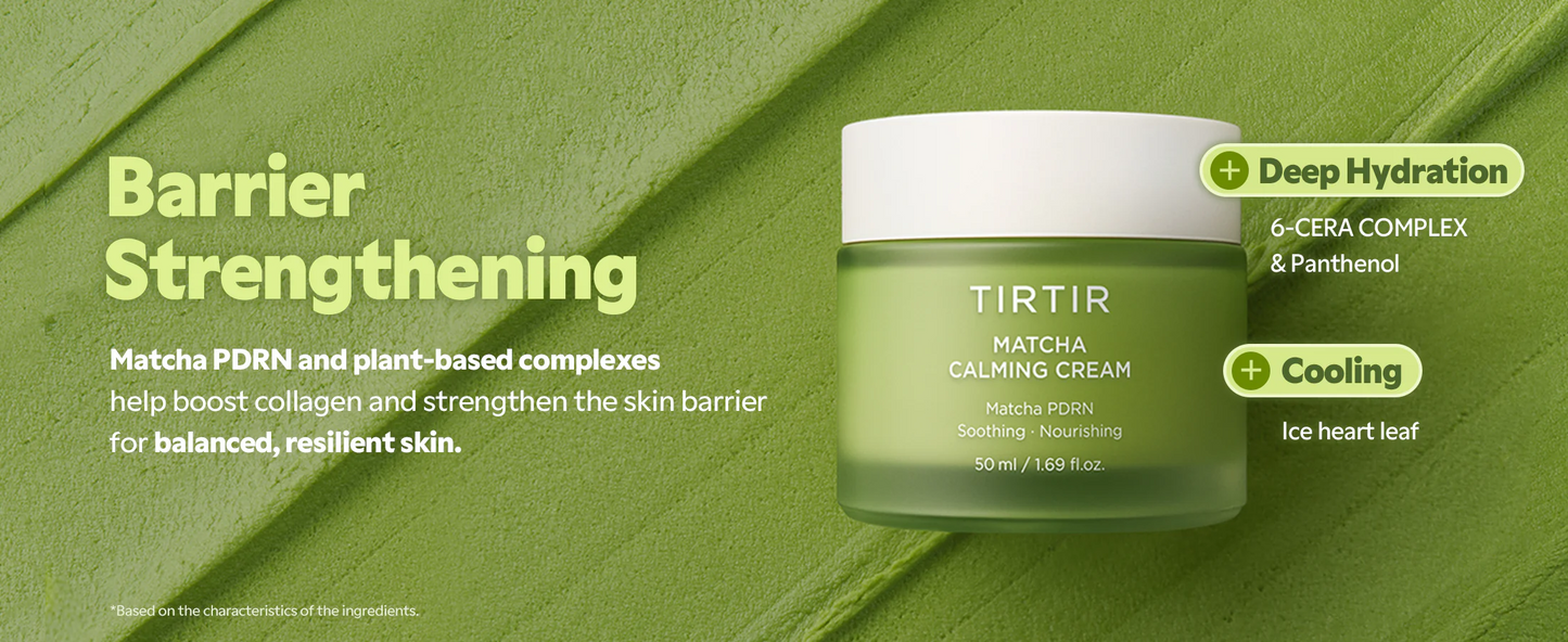 TIRTIR MATCHA CALMING CREAM 50ML