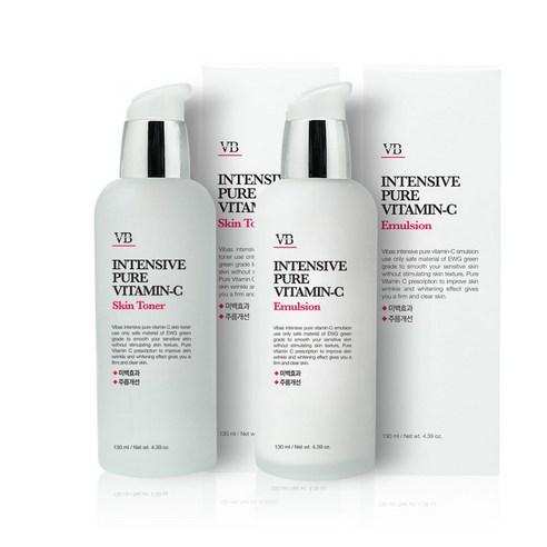 VIBAS INTENSIVE PURE VITAMIN C SKIN TONER 140ML EMULSION SET 140ML | COLOURSWINK