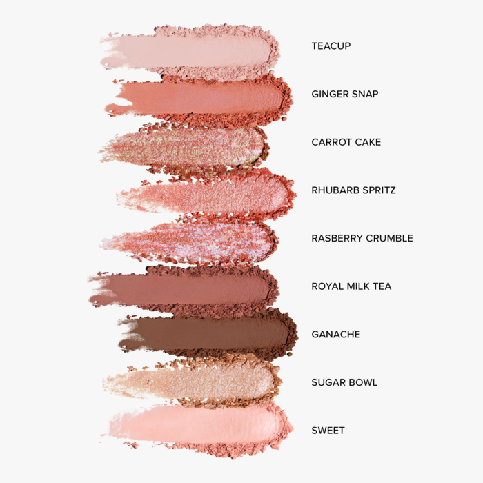DEAR DAHLIA BLOOMING EDITION SECRET GARDEN PALETTE 9 8G 01 TEA PARTY | COLOURSWINK
