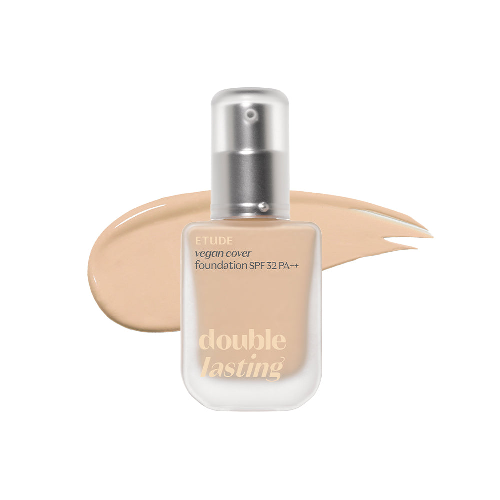 ETUDE DOUBLE LASTING VEGAN COVER FOUNDATION SPF32 PA 30G | COLOURSWINK