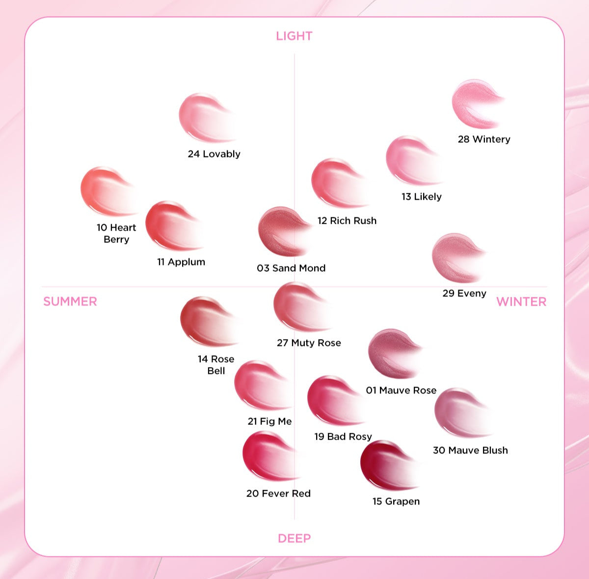 TIRTIR WATERISM GLOW TINT 4G 15COLOR | COLOURSWINK