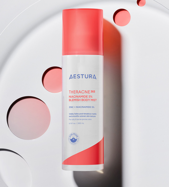 AESTURA THERACNE 365 NIACINAMIDE 5 BLEMISH BODY MIST 200ML | COLOURSWINK