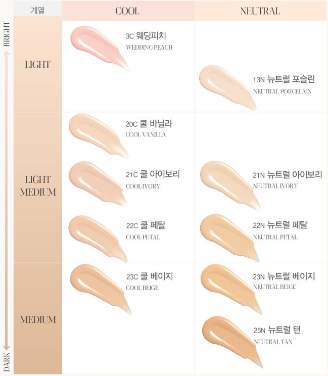 ESPOIR BE GLOW FOUNDATION SPF27 PA 30G 10COLORS | COLOURSWINK