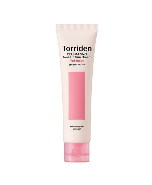TORRIDEN CELLMAZING PINK BEIGE TONE UP SUN CREAM SPF50+ PA++++ 60ML - TORRIDEN | COLOURSWINK