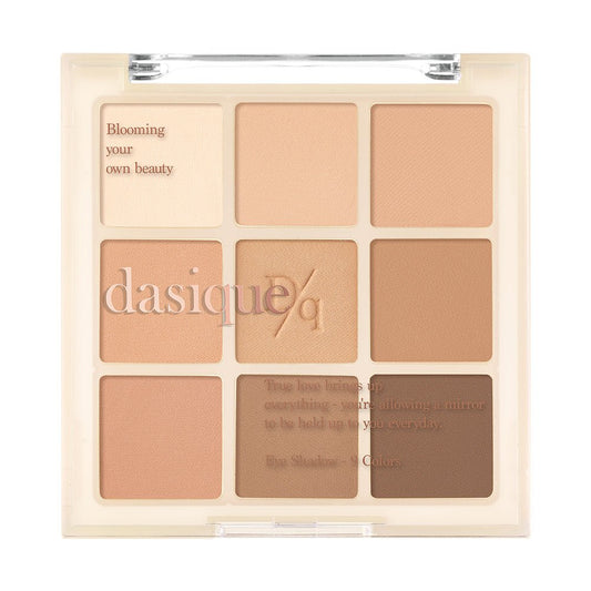dasique Rose Petal Eyeshadow Palette - Warm blending Korean beauty eyeshadow palette