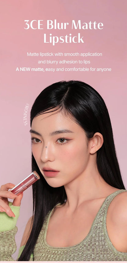 3CE Blur Matte Lipstick 4g