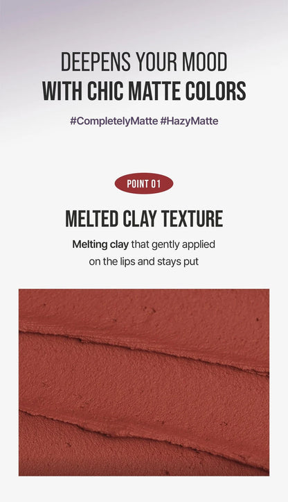 3CE Hazy Lip Clay