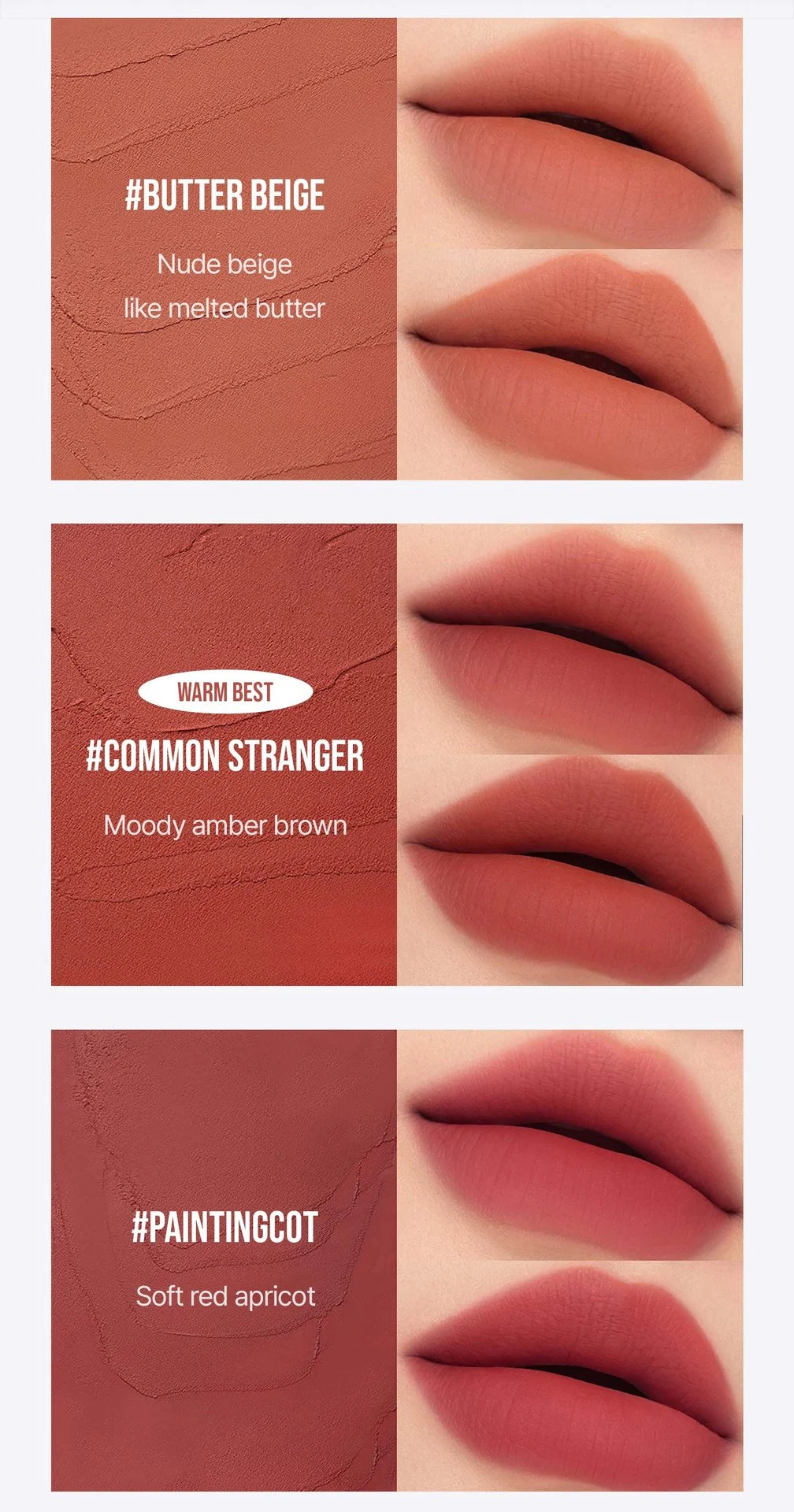 3CE Hazy Lip Clay