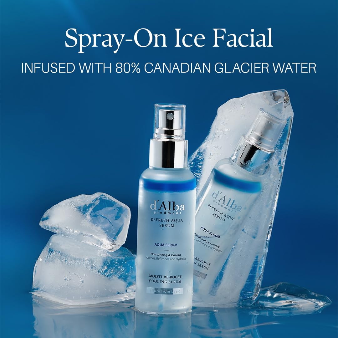 d'Alba White Truffle Refresh Aqua Serum 100ml | Cooling K-Beauty Mist