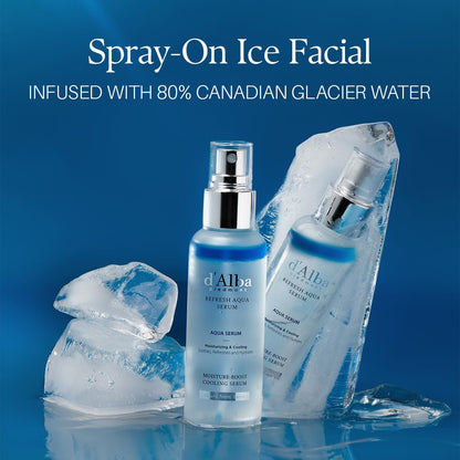 d'Alba White Truffle Refresh Aqua Serum 100ml | Cooling K-Beauty Mist