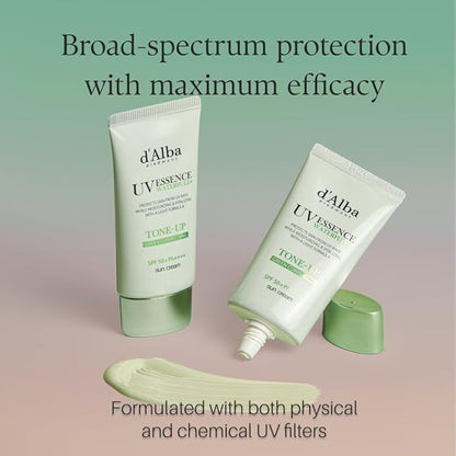 d'Alba Tea Tree Tone-Up Sun Cream SPF50+ PA++++ 50ml | K-Beauty Sunscreen