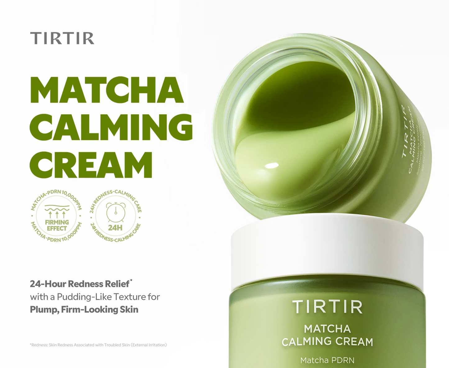 TIRTIR MATCHA CALMING CREAM 50ML