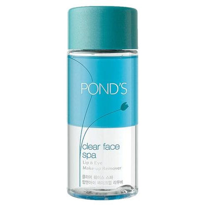 PONDS CLEAR FACE SPA LIP EYE MAKEUP REMOVER 120ML | COLOURSWINK