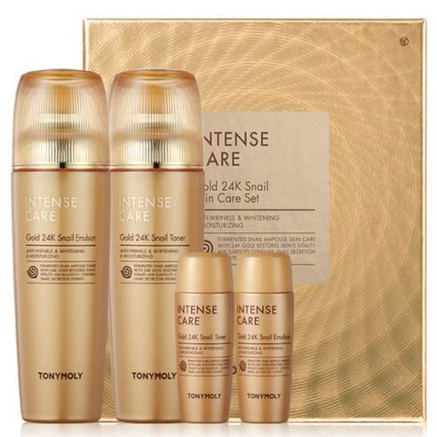 TONYMOLY INTENSE CARE GOLD 24K SNAIL 2 SET | COLOURSWINK