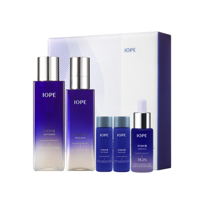 IOPE STEM 3 SOFTENER EMULSION SKINCARE SET | COLOURSWINK
