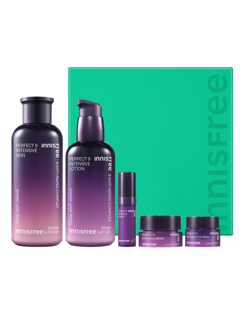 INNISFREE PERFECT 9 INTENSIVE SKINCARE SET | COLOURSWINK