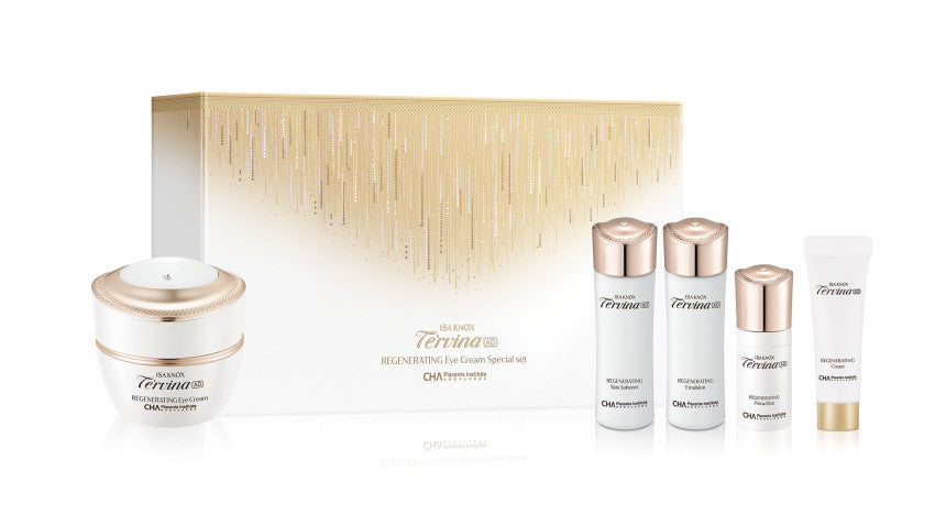ISA KNOX TERVINA AD REGENERATING EYE CREAM SKINCARE SET | COLOURSWINK