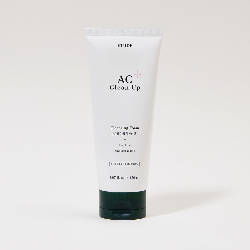 ETUDE AC CLEAN UP CLEANSING FOAM 150ML - ETUDE | COLOURSWINK