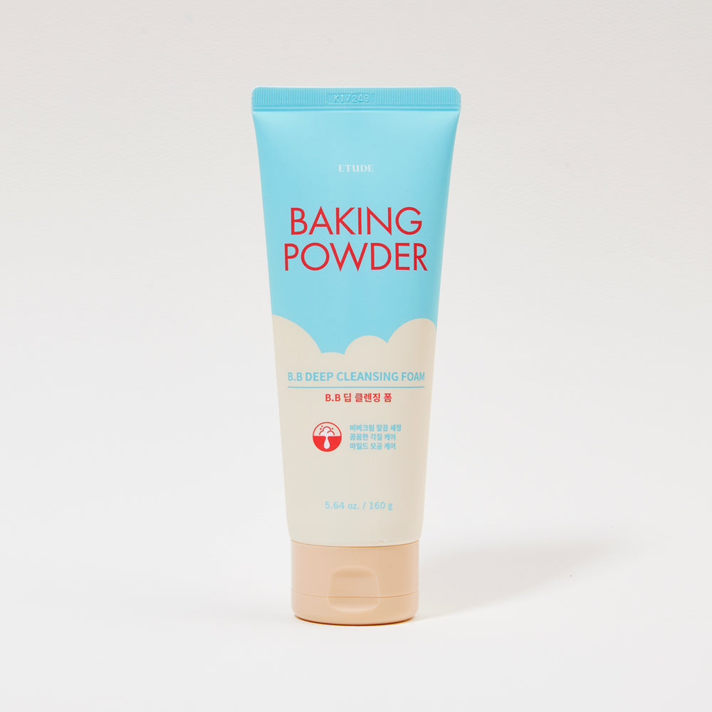 ETUDE BAKING POWDER B.B DEEP CLEANSING FOAM 160ML - ETUDE | COLOURSWINK