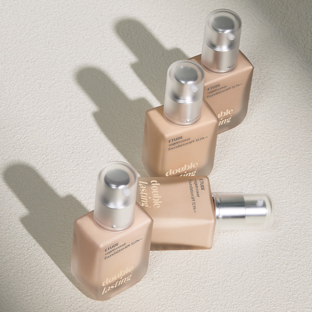 ETUDE DOUBLE LASTING VEGAN COVER FOUNDATION SPF32 PA 30G | COLOURSWINK