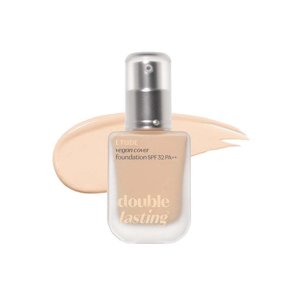 ETUDE DOUBLE LASTING VEGAN COVER FOUNDATION SPF32 PA 30G | COLOURSWINK