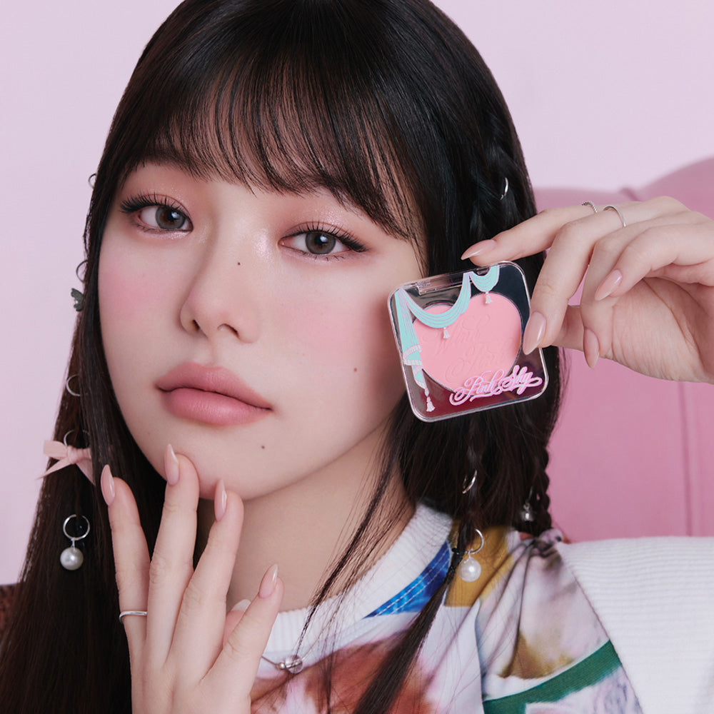 ETUDE PINK SHY HEART POP BLUSHER 4G | COLOURSWINK