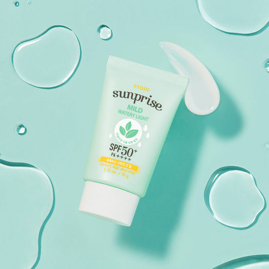 ETUDE SUNPRISE MILD WATERY LIGHT SPF50+ PA++++ 50ML - ETUDE | COLOURSWINK