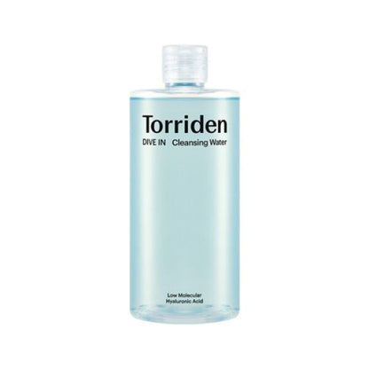 TORRIDEN DIVE IN LOW MOLECULAR HYALURONIC ACID CLEANSING WATER 400ML - TORRIDEN | COLOURSWINK