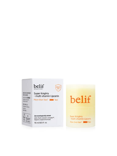 BELIF SUPER KNIGHTS MULTI VITAMIN LIPCERIN 15ML - BELIF | COLOURSWINK