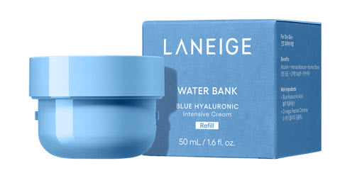 LANEIGE WATER BANK BLUE HYALURONIC INTENSIVE CREAM (REFILL) 50ML - LANEIGE | COLOURSWINK
