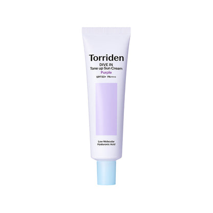 TORRIDEN DIVE IN PURPLE TONE UP SUNSCREEN SPF 50 PA 60ML | COLOURSWINK
