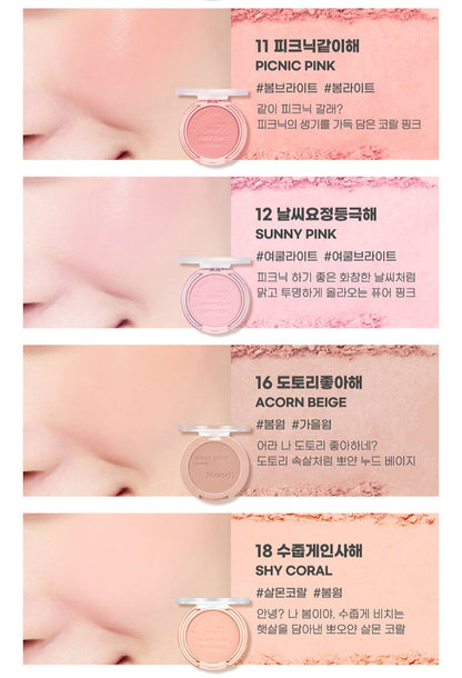 PERIPERA PURE BLUSHED SUNSHINE CHEEK 4 2G 11 27 | COLOURSWINK