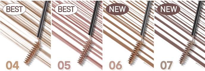PERIPERA SPEEDY SKINNY BROW MASCARA 3G | COLOURSWINK