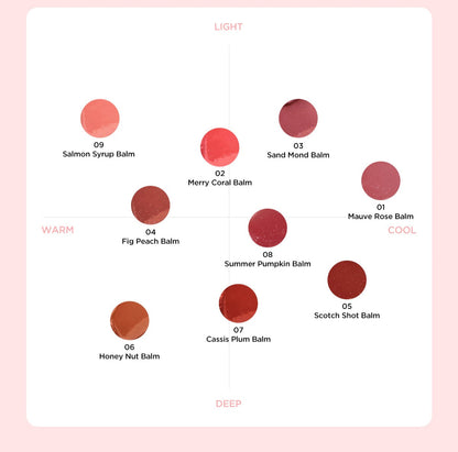 TIRTIR WATERISM GLOW MELTING BALM 3 3G 9COLOR | COLOURSWINK