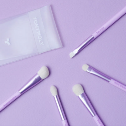 TONYMOLY EYE MAKE UP BRUSH SET OF 5PCS | COLOURSWINK