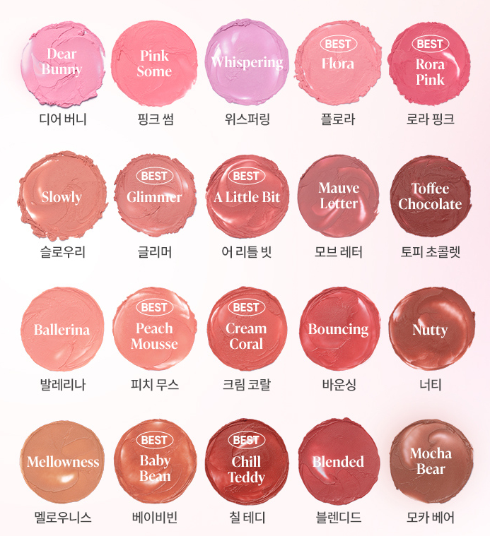 BANILA CO ROMANTIC BLUSH LIP CHEEK 3 7G | COLOURSWINK