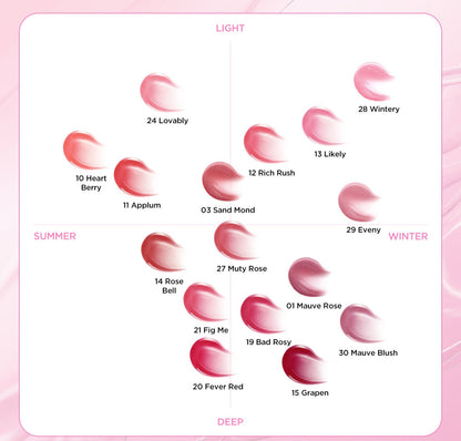 TIRTIR WATERISM GLOW MINI TINT 1 8G 30COLOR | COLOURSWINK