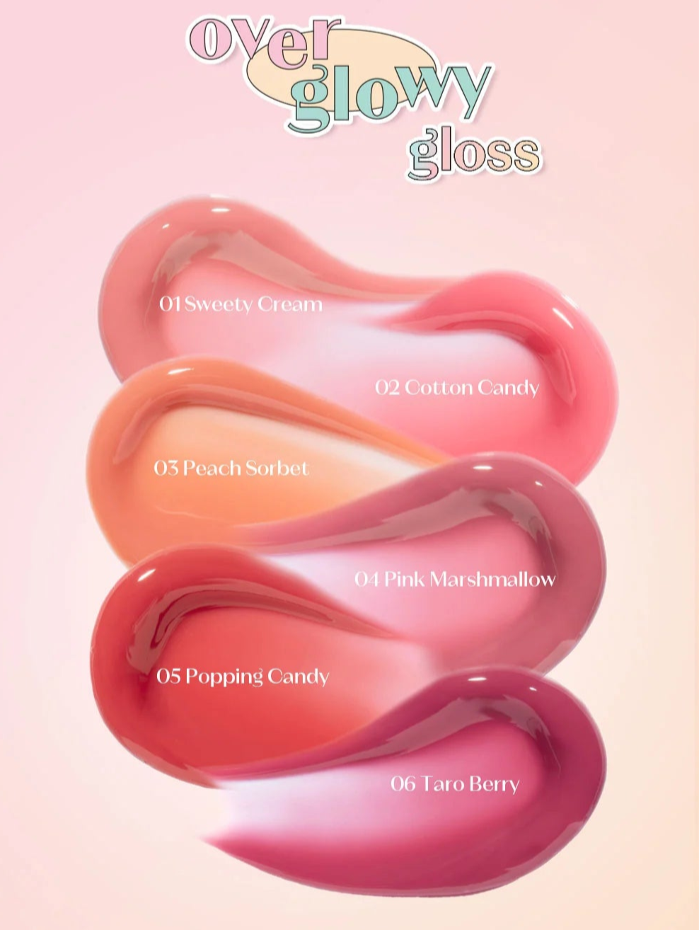 ETUDE OVERGLOWY GLOSS SARR SWEETIES 3G | COLOURSWINK