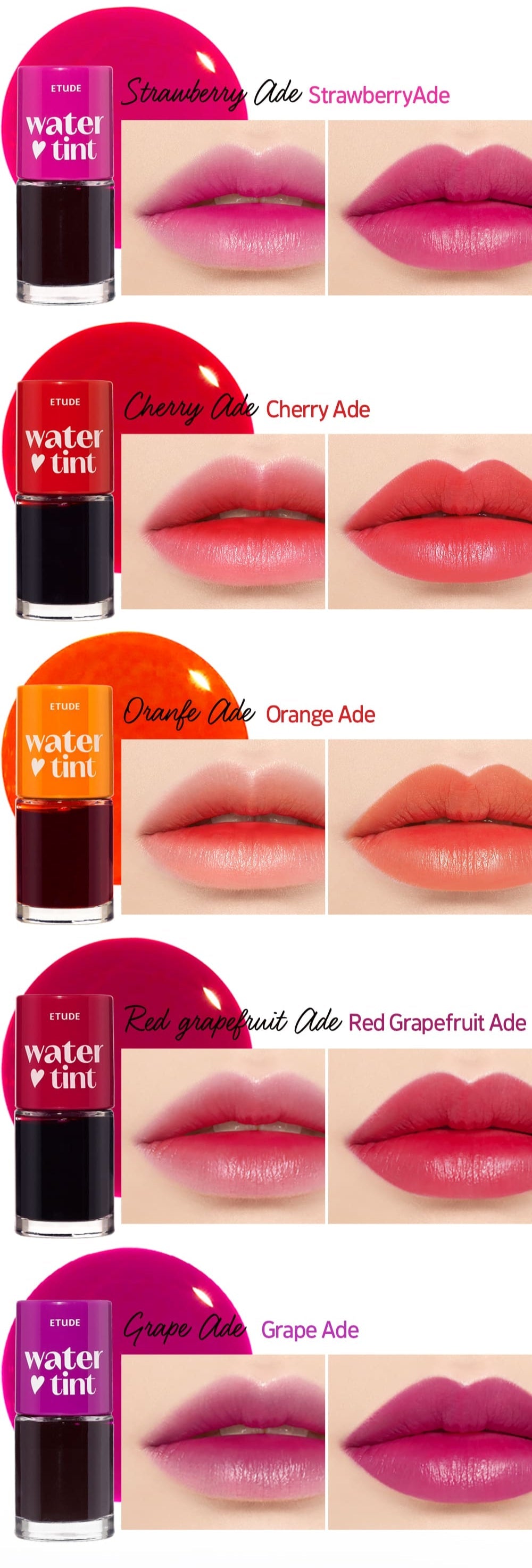 ETUDE DEAR DARLING WATER TINT 9G | COLOURSWINK