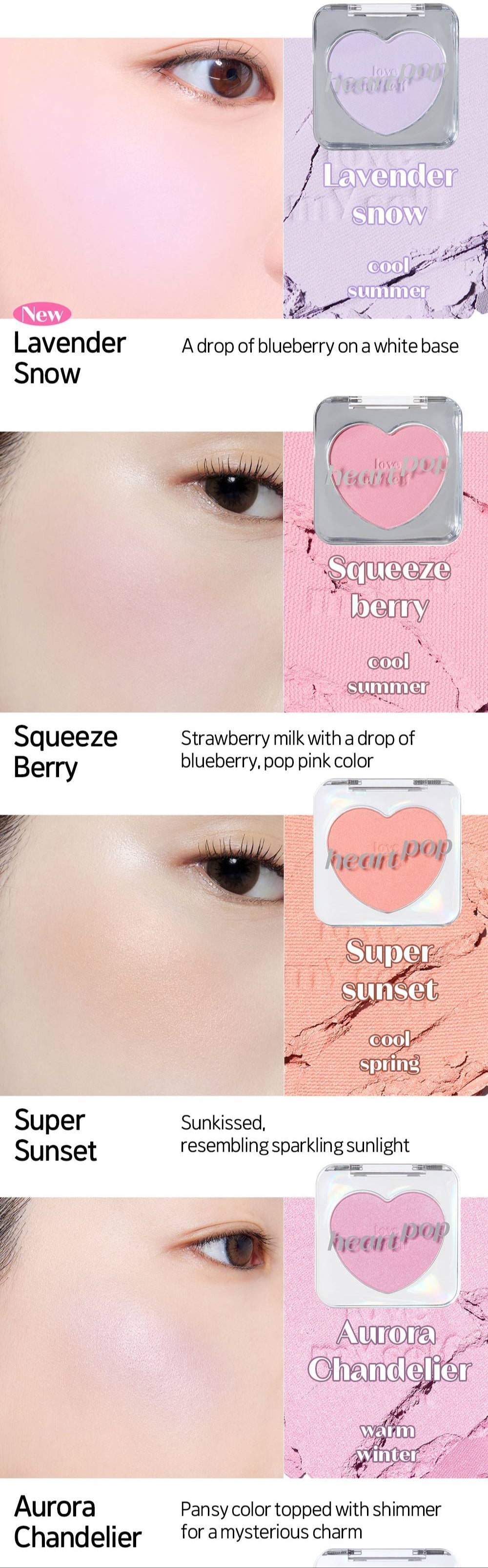 ETUDE HEART POP BLUSHER 4G | COLOURSWINK