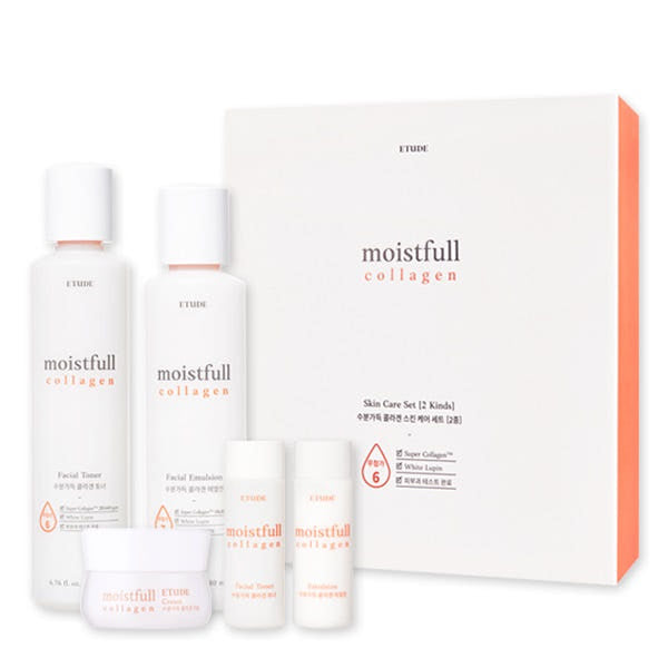 ETUDE MOISTFULL COLLAGEN SKINCARE DUO SET | COLOURSWINK