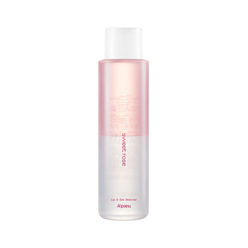 APIEU MINERAL LIP EYE REMOVER SWEET ROSE 250ML | COLOURSWINK