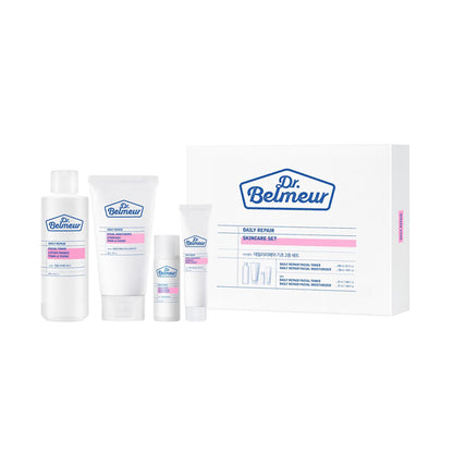 DR.BELMEUR DAILY REPAIR SKINCARE SET (TONER 200ML + MOISTURIZER 120ML) - DR.BELMEUR | COLOURSWINK