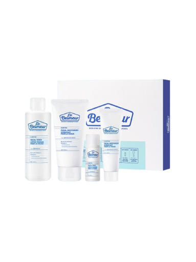 DR BELMEUR CLARIFYING SKINCARE SET TONER 200ML MOISTURIZER 120ML | COLOURSWINK