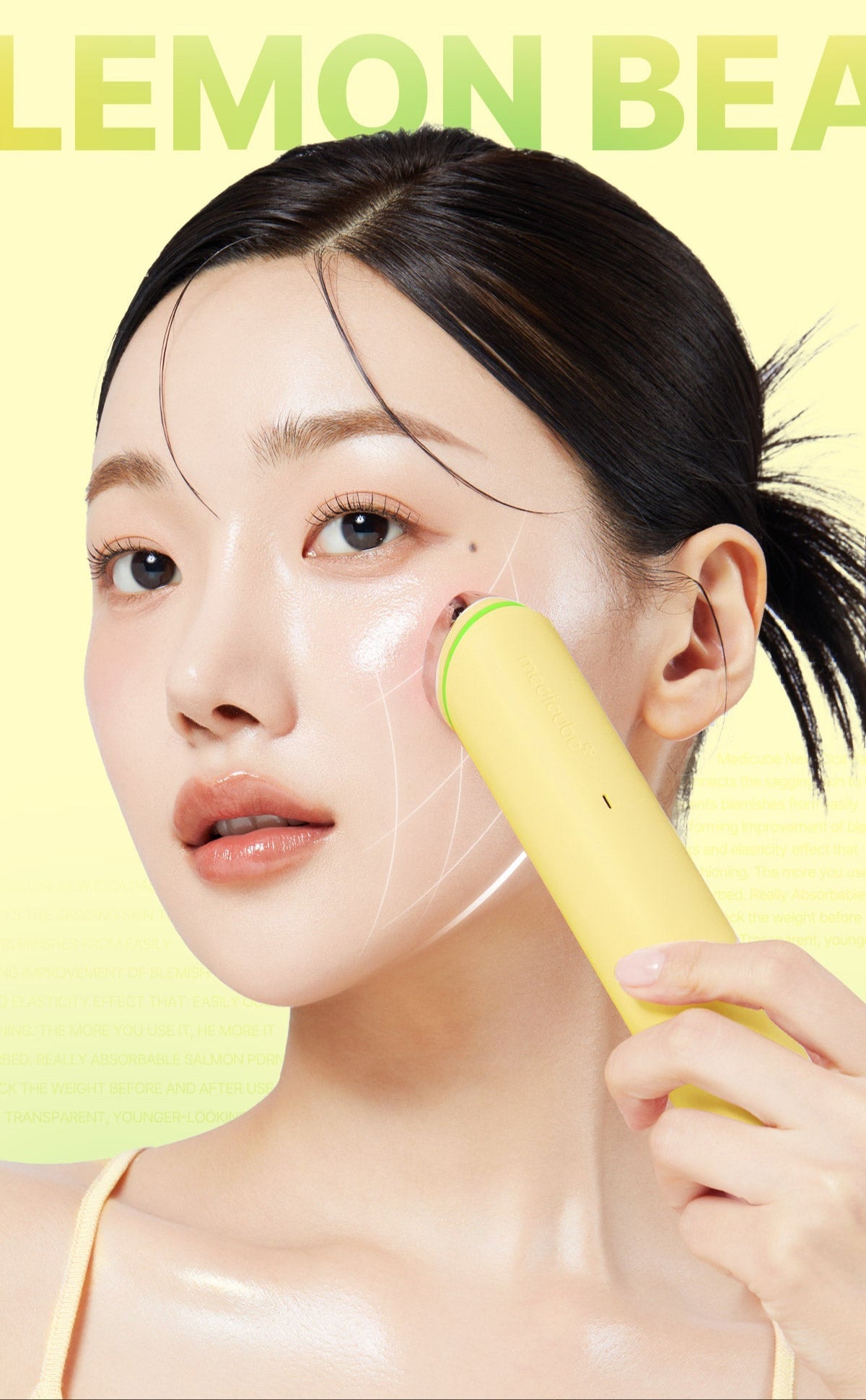 MEDICUBE AGE R BOOSTER PRO LEMON IT CAN ONLY BE SHIPPED VIA EXPRESS SERVICE | COLOURSWINK