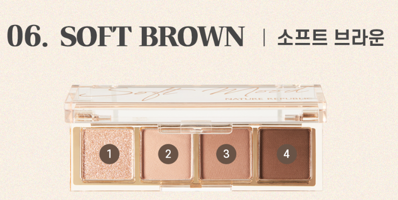 NATURE REPUBLIC DAILY BASIC PALETTE 2 4 2 7G 6COLORS | COLOURSWINK