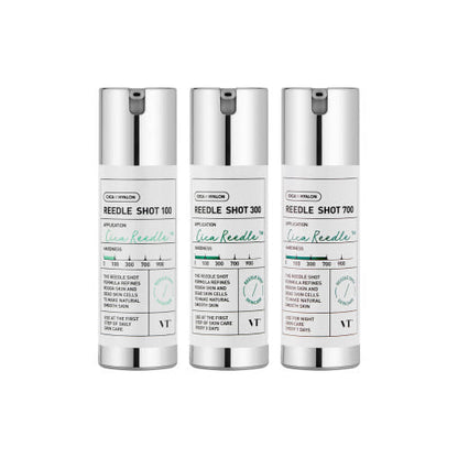 VT REEDLE SHOT COMPACT SET REEDLE SHOT 100 10ML REEDLE SHOT 300 10ML REEDLE SHOT 700 10ML | COLOURSWINK