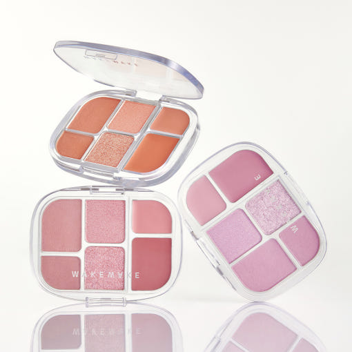WAKEMAKE SOFT SHEER MULTI PALETTE 6 4G 11 COLORS | COLOURSWINK