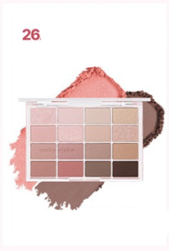 WAKEMAKE SOFT BLURRING EYE PALETTE 14G 17COLORS | COLOURSWINK